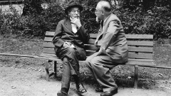 Pfarrer Emil Lind und Albert Schweitzer