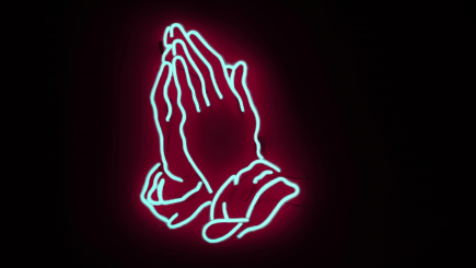 Hände im Gebet