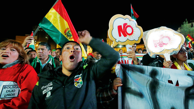 Bolivien hat nein gesagt