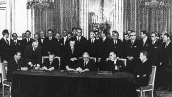 Unterzeichnung des Élysée-Vertrags am 22. Januar 1963