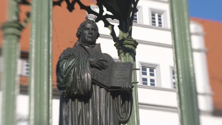 Martin-Luther-Statue, Lutherstadt Wittenberg