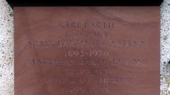 Grabstein Karl Barth