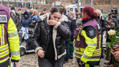 Trauernde nach dem Anschlag auf den Magdeburger Weihnachtsmarkt