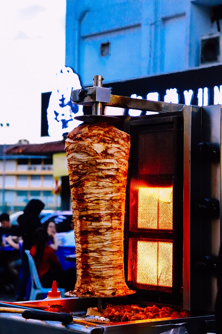 Döner am Spieß