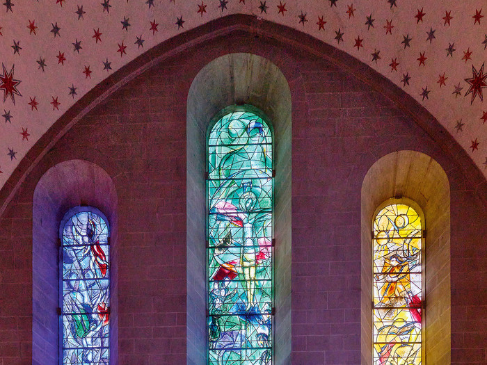 Die weltberühmten Fenster von Marc Chagall im Fraumünster