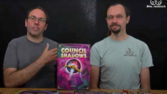 David und Markus das Spiel "Council Of Shadows"