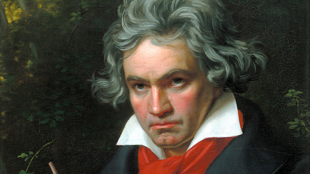 Portrait von Ludwig van Beethoven von Joseph Karl Stieler, 1918 (gemeinfrei via Wikimedia Commons)
