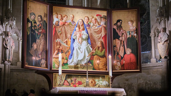 Der umstrittene Cranach-Triegel-Altar im Naumburger Dom