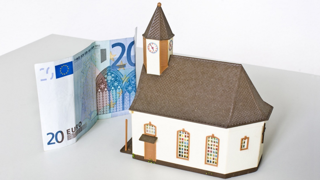 Mehr Kirchensteuern trotz weniger Kirchenmitgliedern