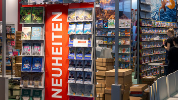 Frankfurter Buchmesse am Stand des Kölner Dumont Verlags