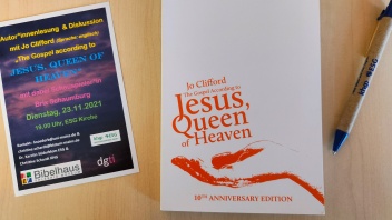 Theaterstück "Jesus, Queen of Heaven" Flyer