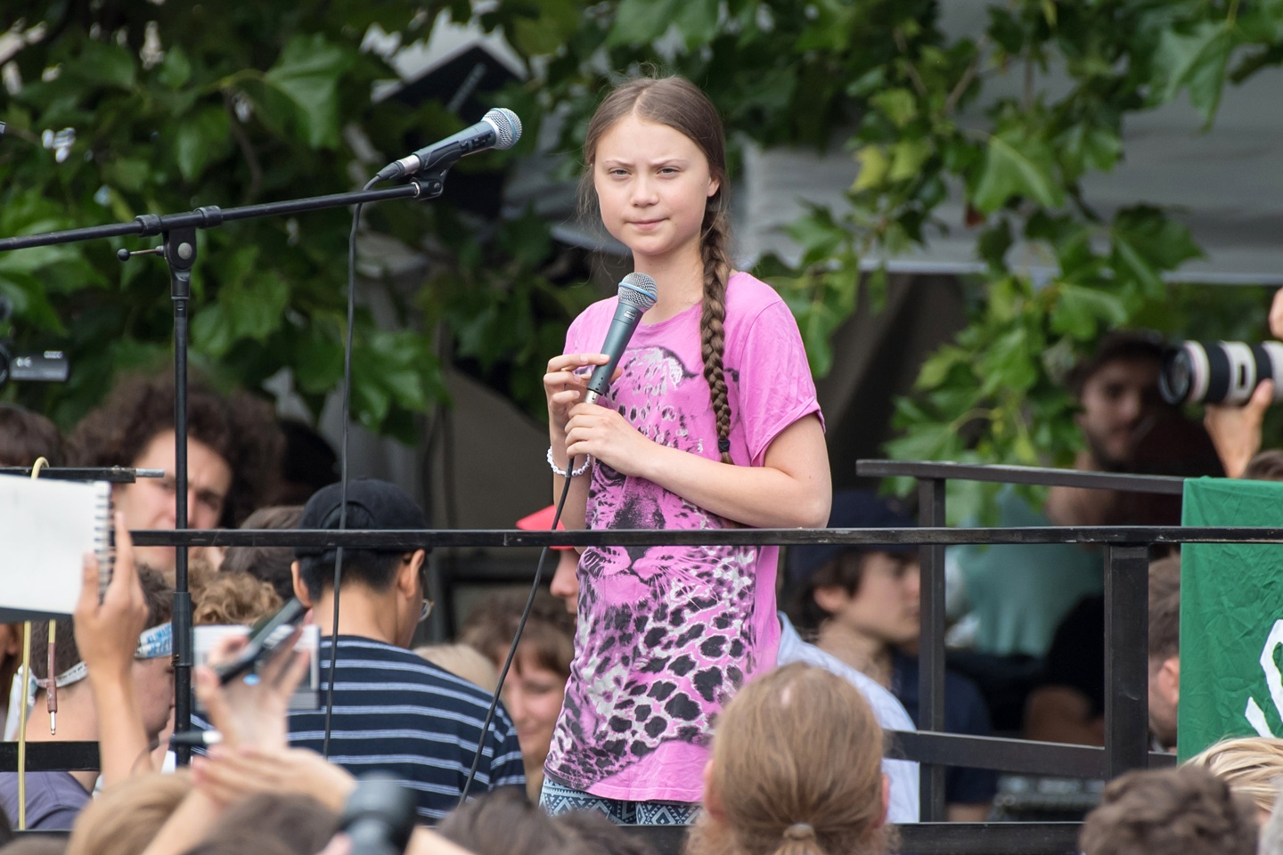 Klimaaktivistin Greta Thunberg