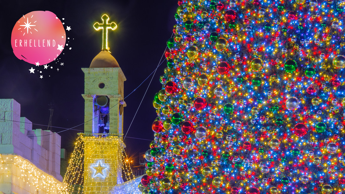 Weihnachtsbaum in Nazareth