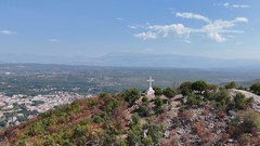 Der Kreuzberg in Medjugorje von oben