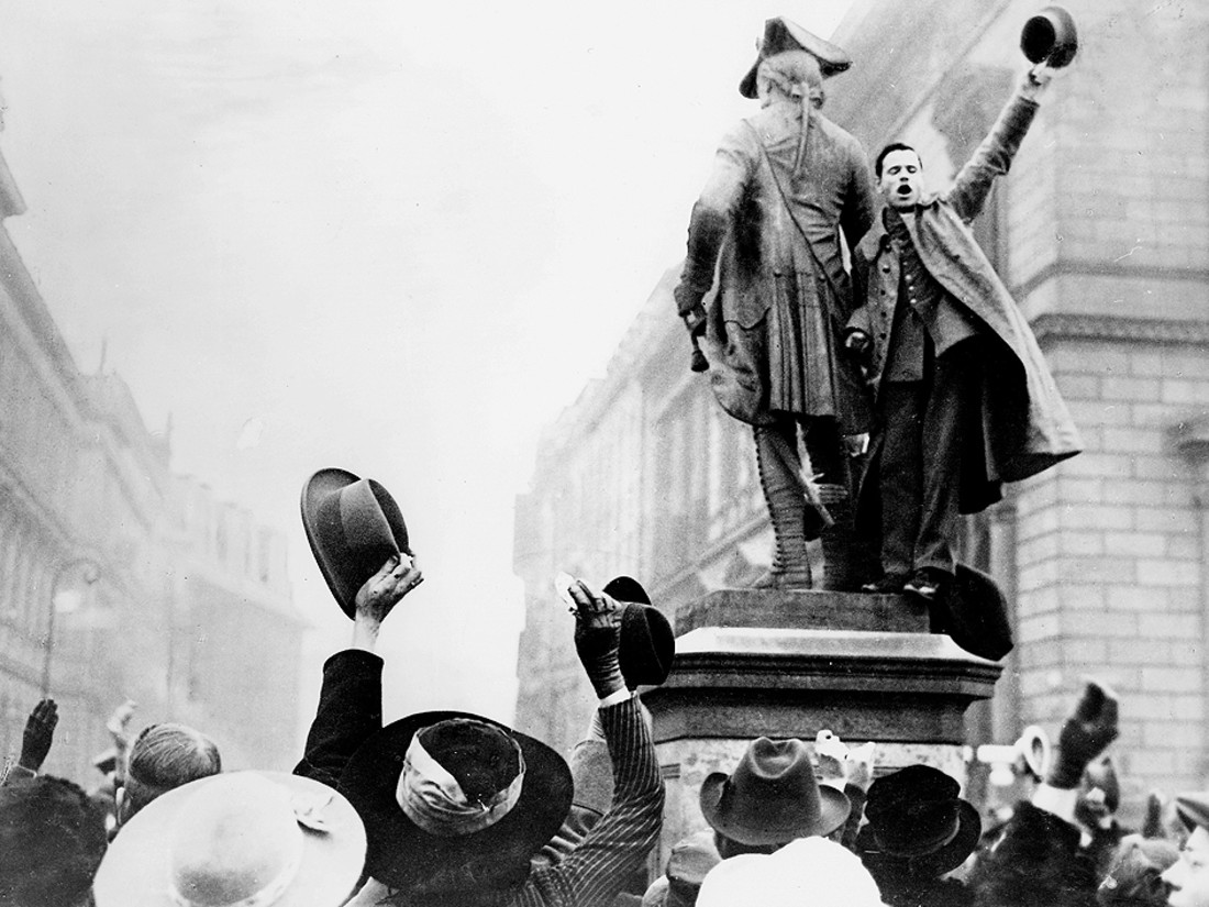 Wochenthema - Demokratie wagen - heute und vor 100 Jahren