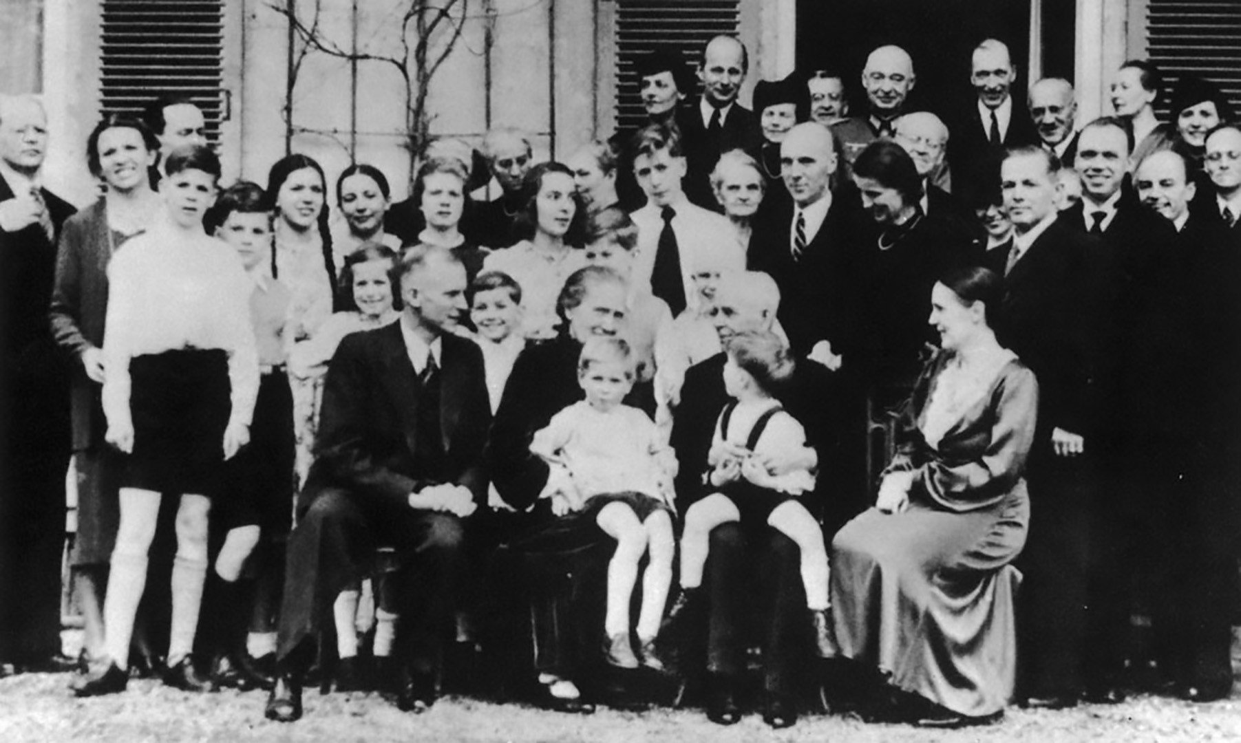 Familienfoto aus Dietrich BonhoeffersKindheit