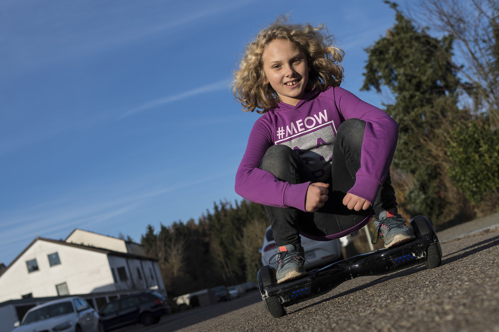 Annika mit Oxboard