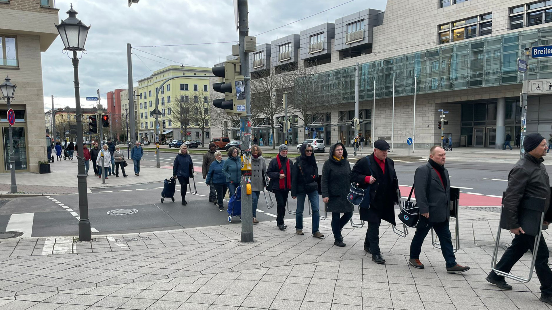 Auf dem Weg in Magdeburg