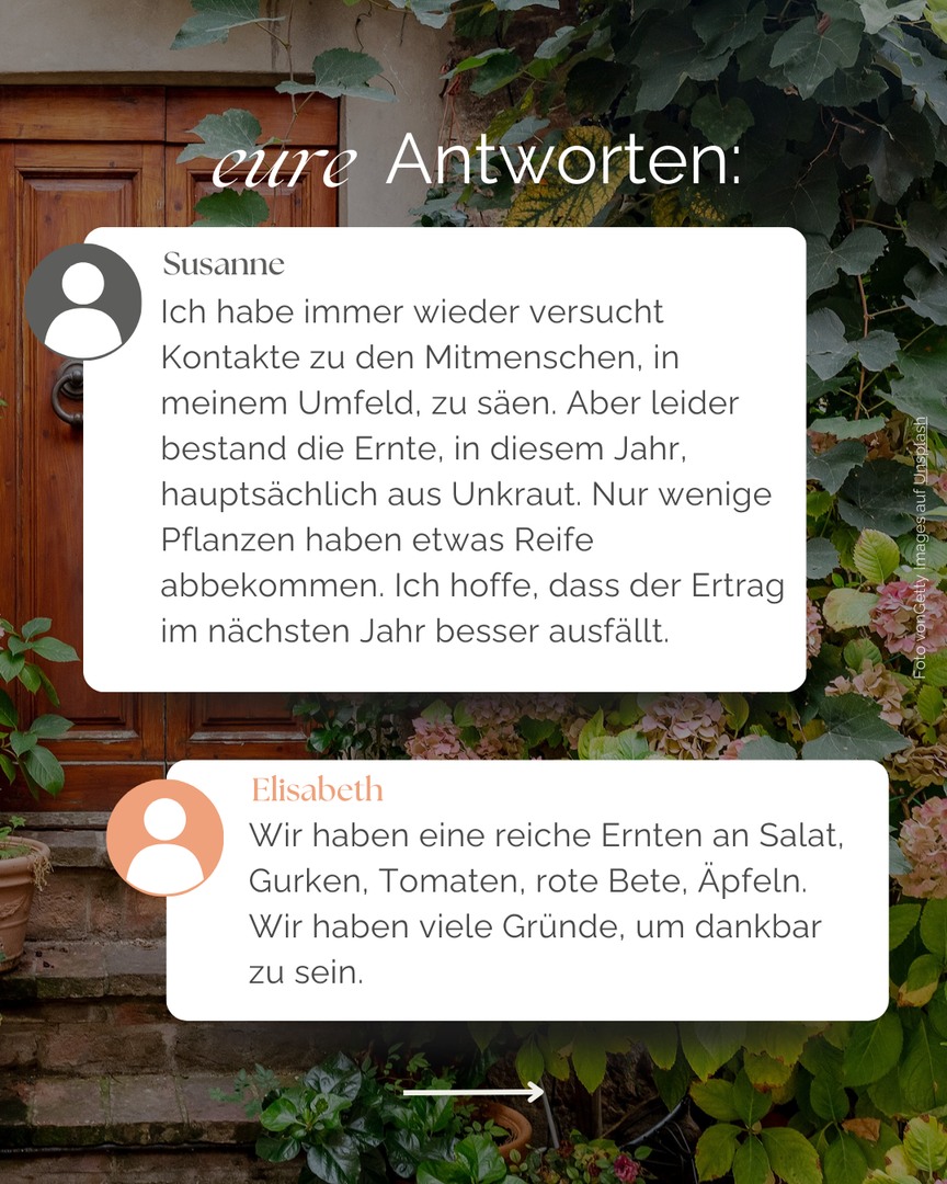 Antworten von evangelisch.de Usern