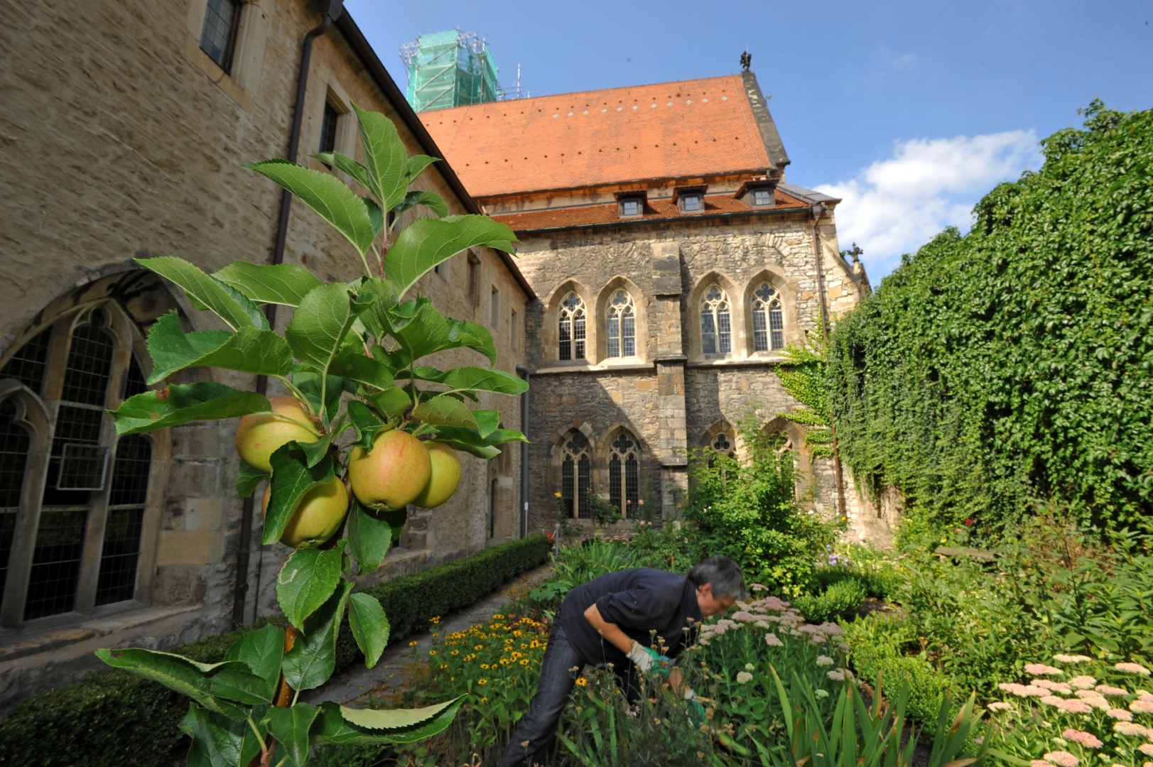 Klostergarten des evangelischen Augustinerklosters 