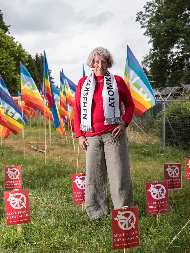 Elke Koller, Friedensaktivistin in Büchel