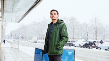 Nektarios Totikos, 27, ist stolz, an der Eliteuni in München zu studieren