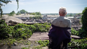 Kramatorsk im Oblast Donezk zählte vor dem Krieg über 160.000 Einwohner