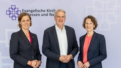 Henriette Cruewell, Christiane Tietz (rechts) und Martin Mencke.