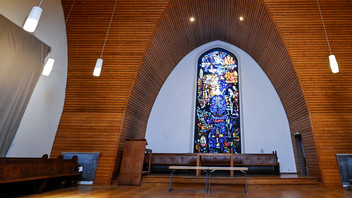 Innenraum der evangelischen Johanneskirche in Bad Nauheim