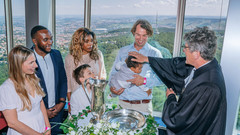 Taufe auf dem Stuttgarter Fernsehturm