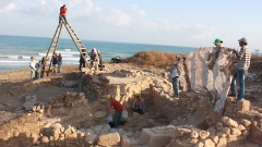 Ausgrabung im libanesichen Tell el-Burak.