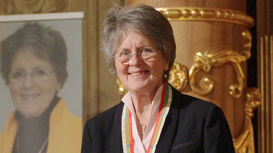 Verleihung des Augsburger Friedenspreises 2014 an Ackermann