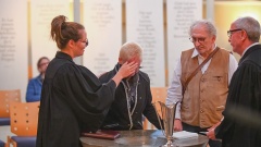 Spontane Taufe in der Neuen Johanneskirche Hanau