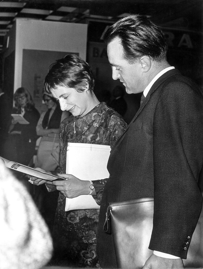  Dorothee Sölle und Johannes Rau 1965 in Köln