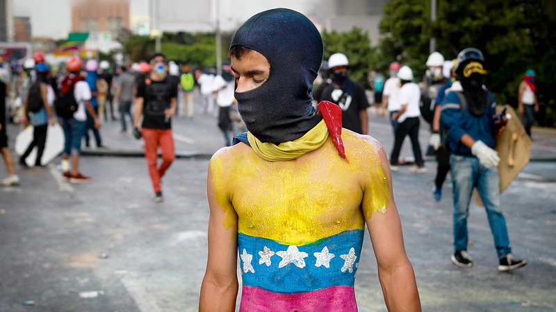 Seit Beginn der Proteste gegen Venezuelas Regierung gab es Dutzende Tote und Verletzte
