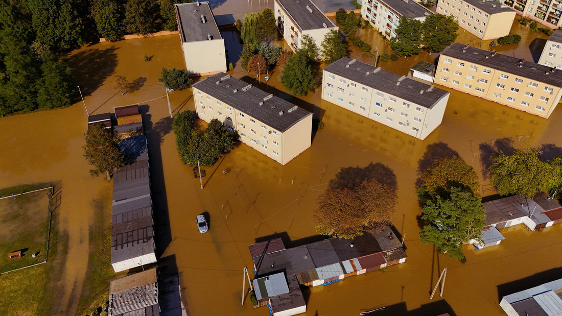 Überschwemmungen in Polen