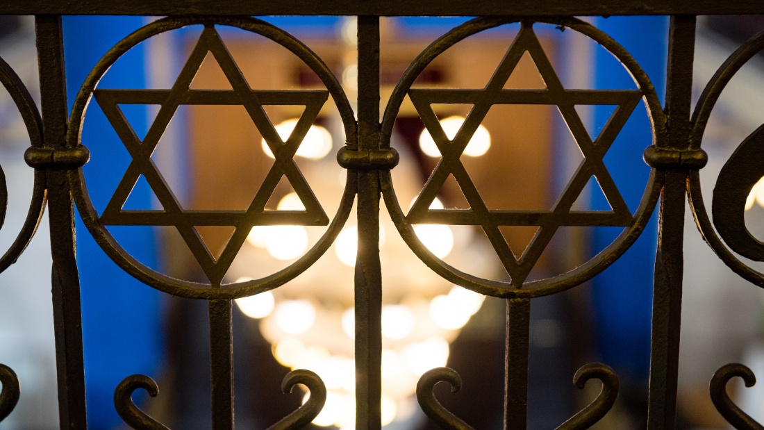 Innenansicht der Leipziger Synagoge
