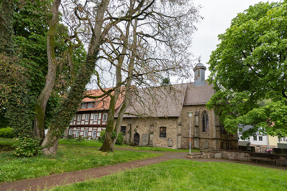 Herbergskirche Spangenberg von außen