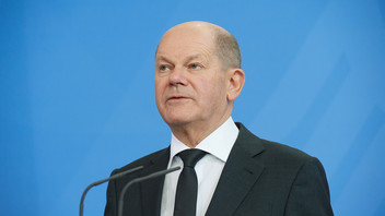 Portrait des Bundeskanzlers Olaf Scholz