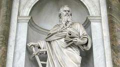 Statue von Apostel Paulus