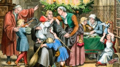 Martin Luther feiert Weihnachten im Kreise seiner Familie