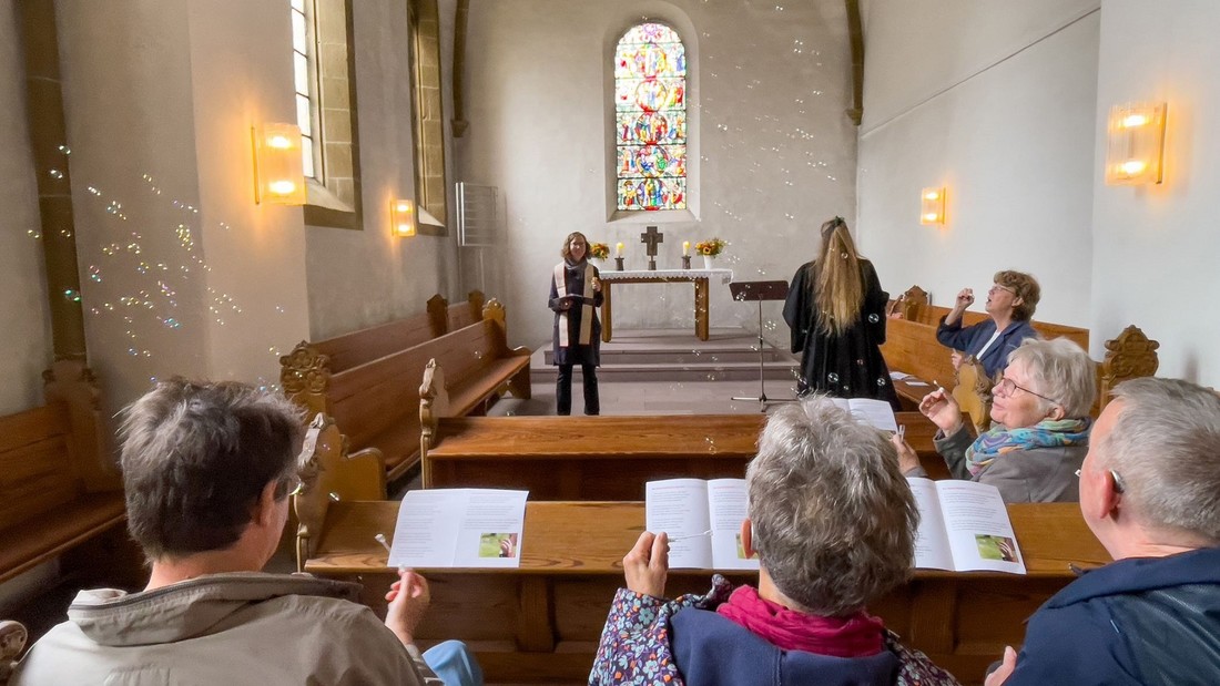 Gottesdienst für Menschen mit Demenz in der Neustaedter Marienkirche in Bielefeld