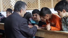 Koranschule in der DITIB Merkez Moschee in Duisburg-Marxloh