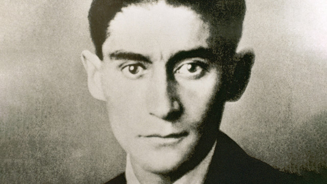 Porträtfoto vom tschechischen Schriftsteller in deutscher Sprache: Franz Kafka (1883 - 1924)