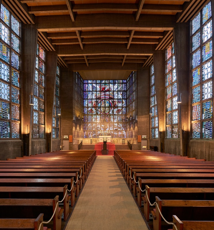 Nicolaikirche Dortmund, Innenraum, Blick zum Altar