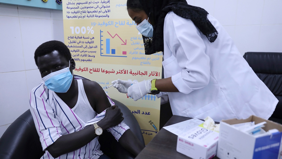 Corona Impfung im Sudan