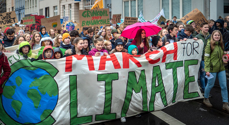 Die Klimaschützer demonstrieren wieder 