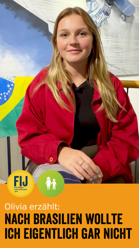 Olivia hat sich während ihres Freiwilligendienstes in Brasilien für Kinder in einer Favela von Novo Hamburgo engagiert.
