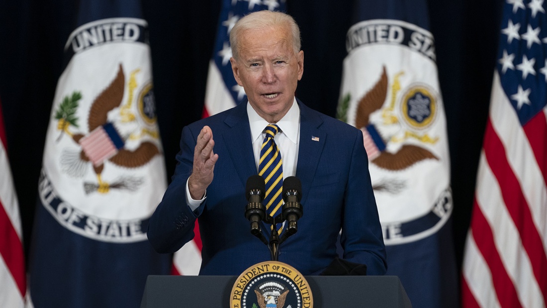 Rede von US-Präsident Biden im US-Außenministerium am 04.02.21