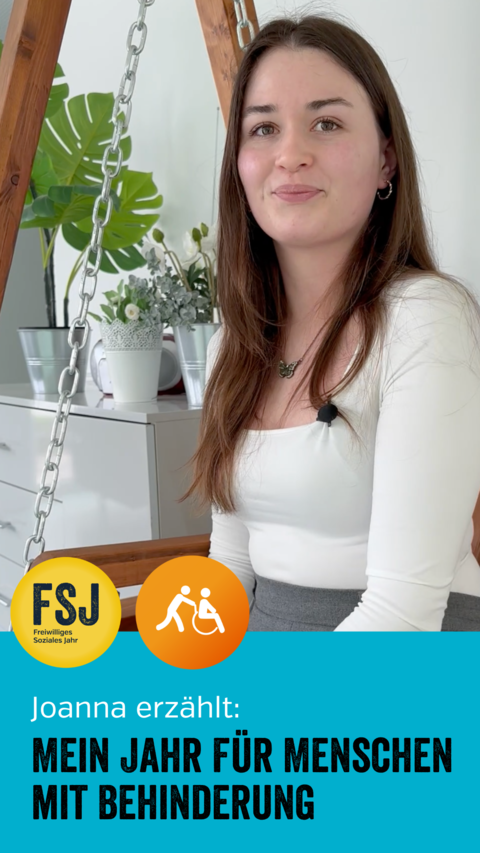 Joanna macht ein FSJ für Menschen mit Behinderung in Wiesbaden